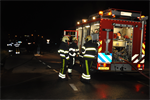 Melding 23.28 Prio 1 Brand Wegvervoer Personenauto Lutkepost Buitenpost